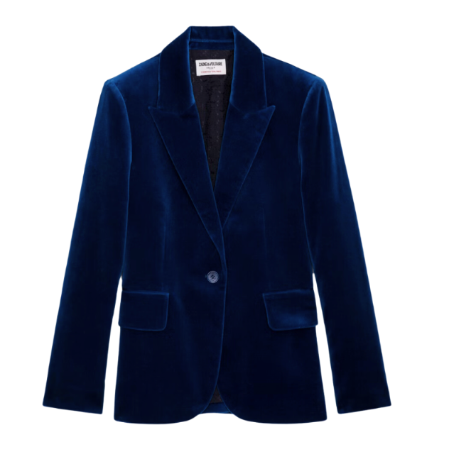 Zadig & Voltaire- Vavy Velvet Blazer