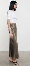 Load image into Gallery viewer, Enza Costa- Ankle Length Leather Skirt
