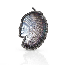 Load image into Gallery viewer, S. Carter Headdress Pendant
