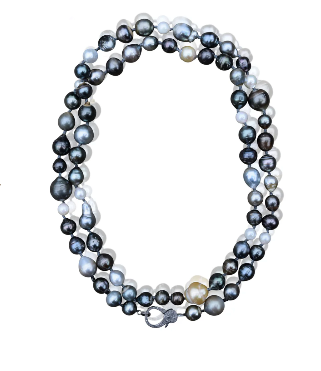 S. Carter Short Tahitian Pearl Necklace