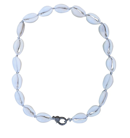 S.Carter- Short Cowrie Shell Necklace