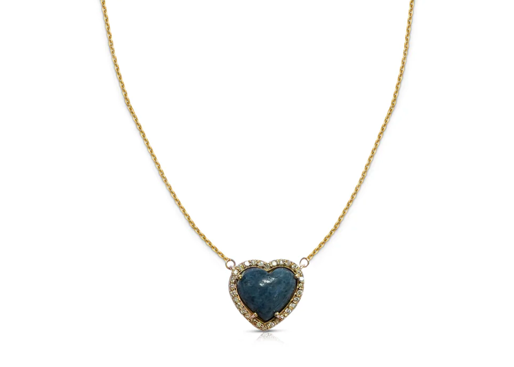 S. Carter Mini Heart Necklace