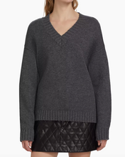 Load image into Gallery viewer, Frame-Chunky V-Neck Sweater
