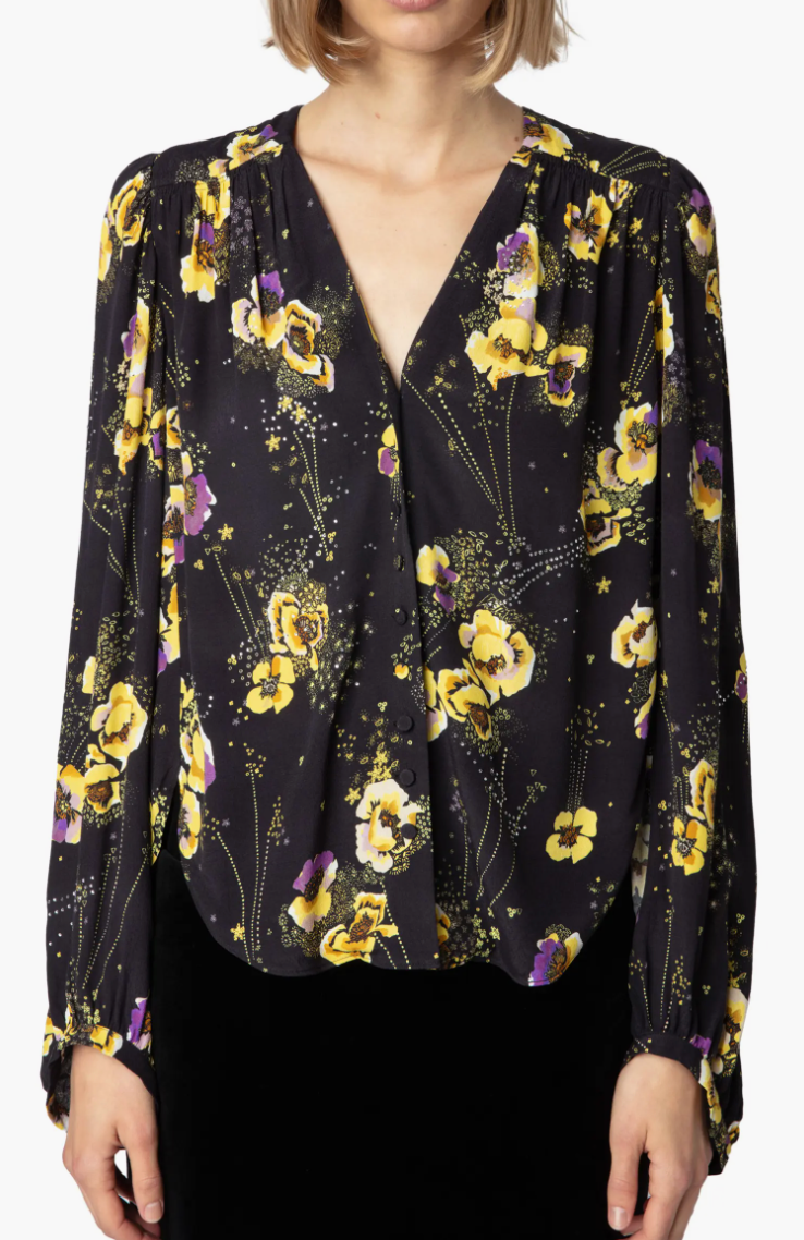 Zadig & Voltaire - Turin Crepe Yoko Strass