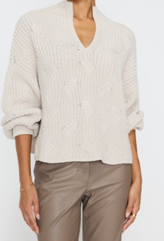 Brochu Walker- Grayson Cable Pullover