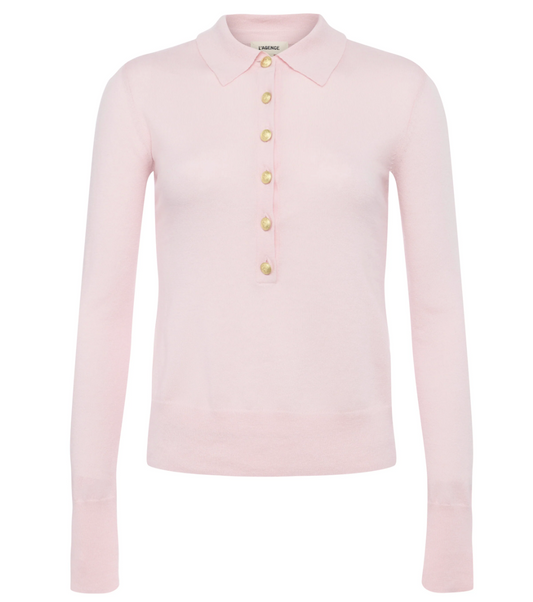 L'Agence- Sterling Collared Sweater