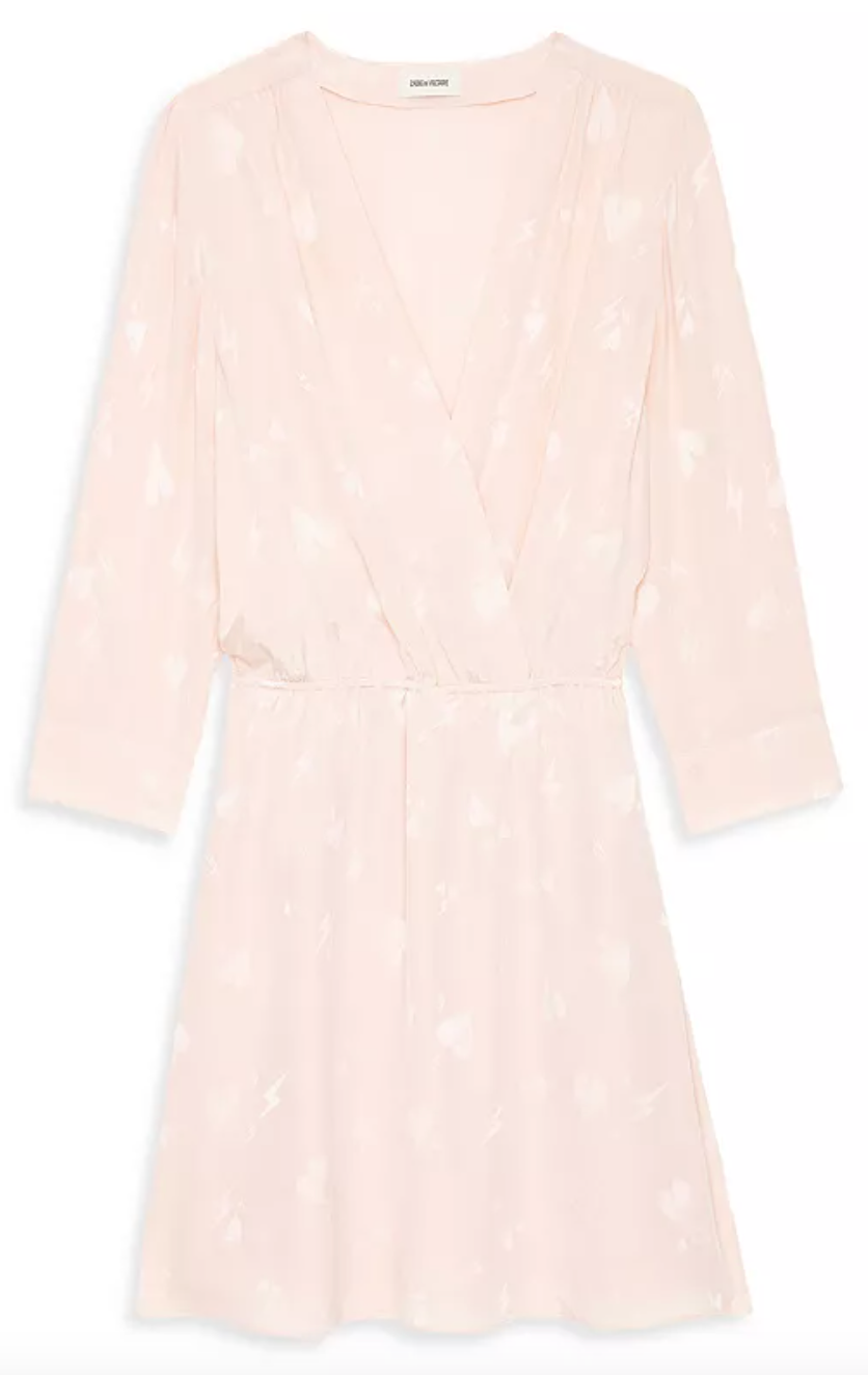 Zadig & Voltaire- Rucas Jac Flash Heart Silk Minidress