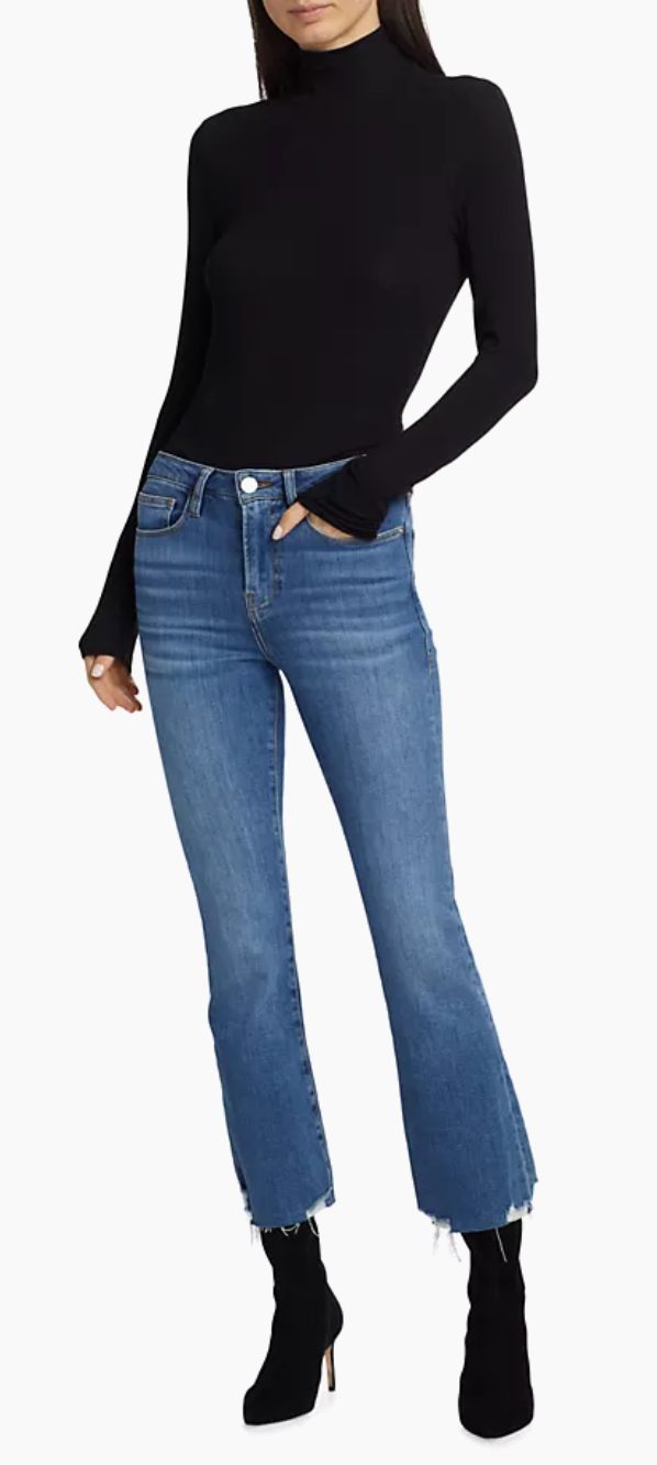 Frame- Le Crop Mini Boot