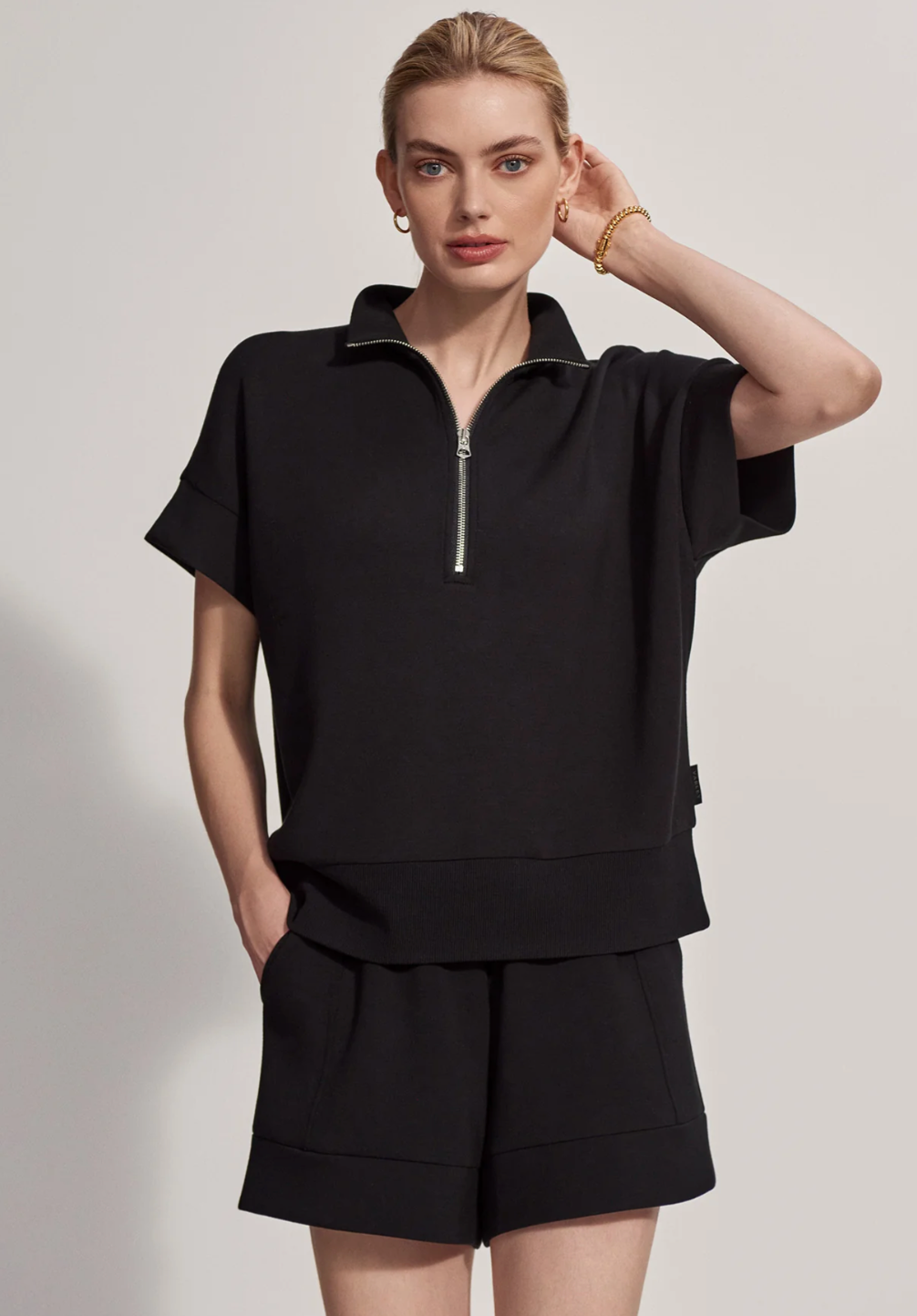 Varley- Ritchie Short Sleeve Sweat