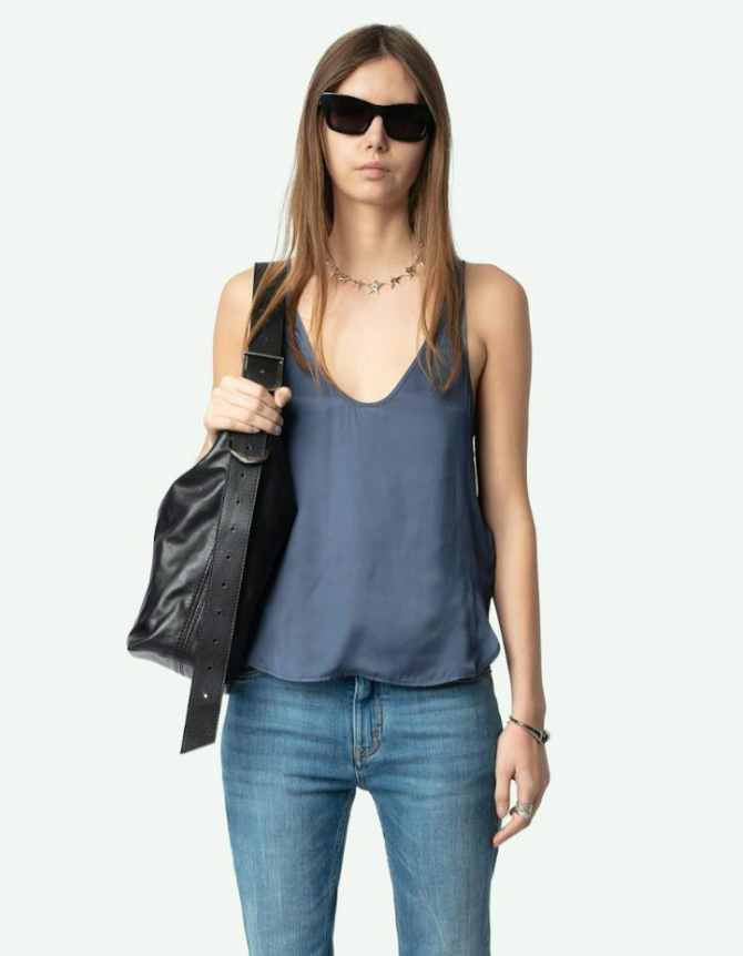 Zadig & Voltaire- Tarys Satin Top