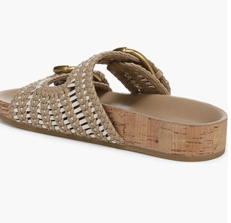 VB- Prue Woven 2-Strap Sandal