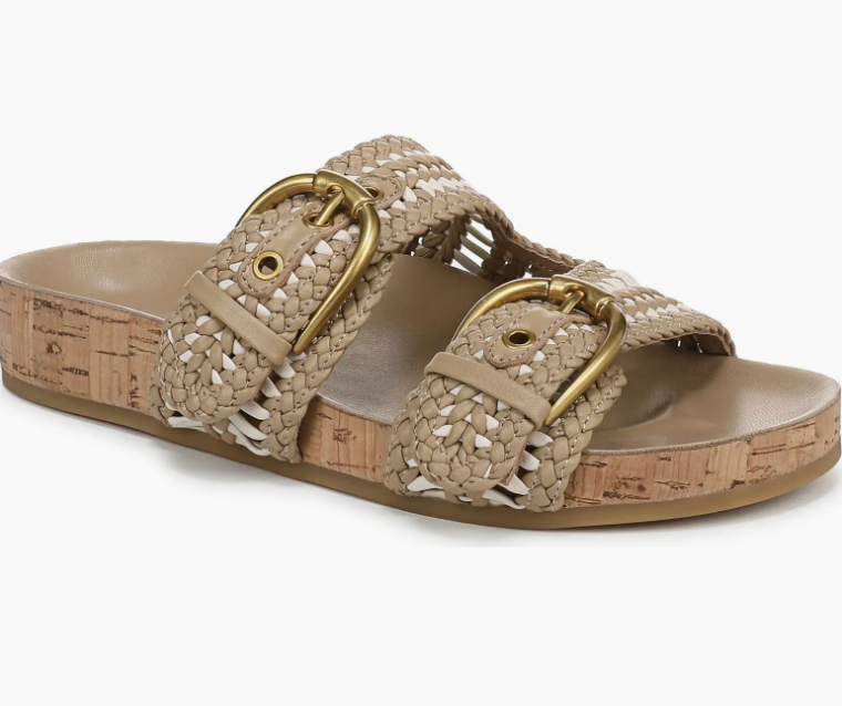 VB- Prue Woven 2-Strap Sandal