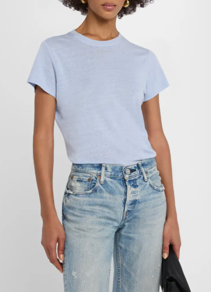 Frame- The Linen Baby Tee