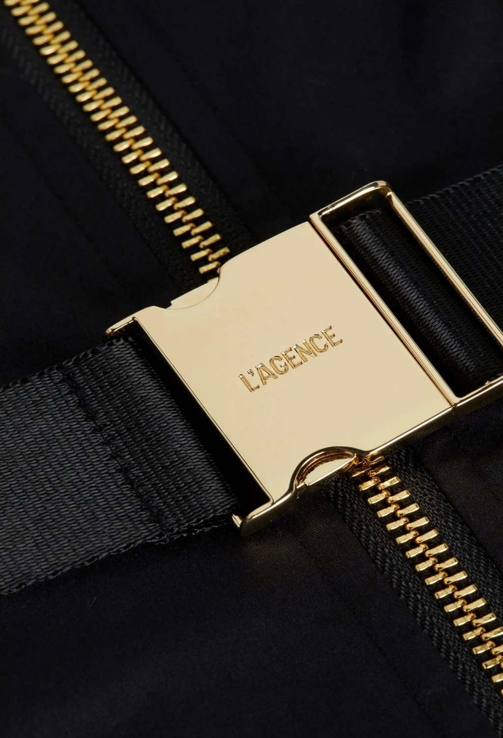 L'Agence- Kylo Belted Shirt Dress