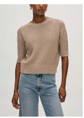 Load image into Gallery viewer, White + Warren- Cotton Textured Tee
