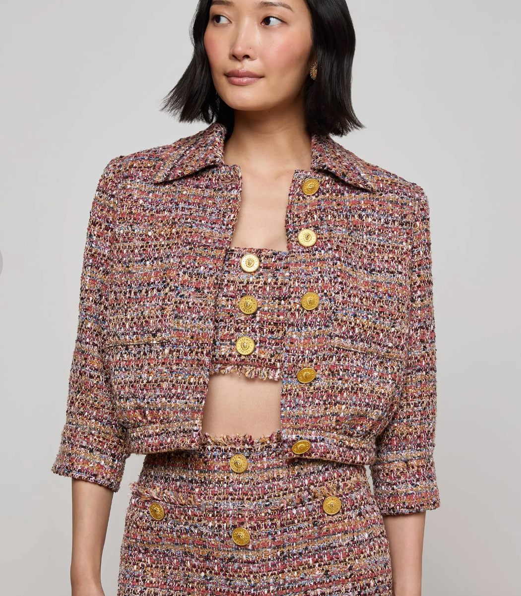L'Agence- Jia Tweed Jacket