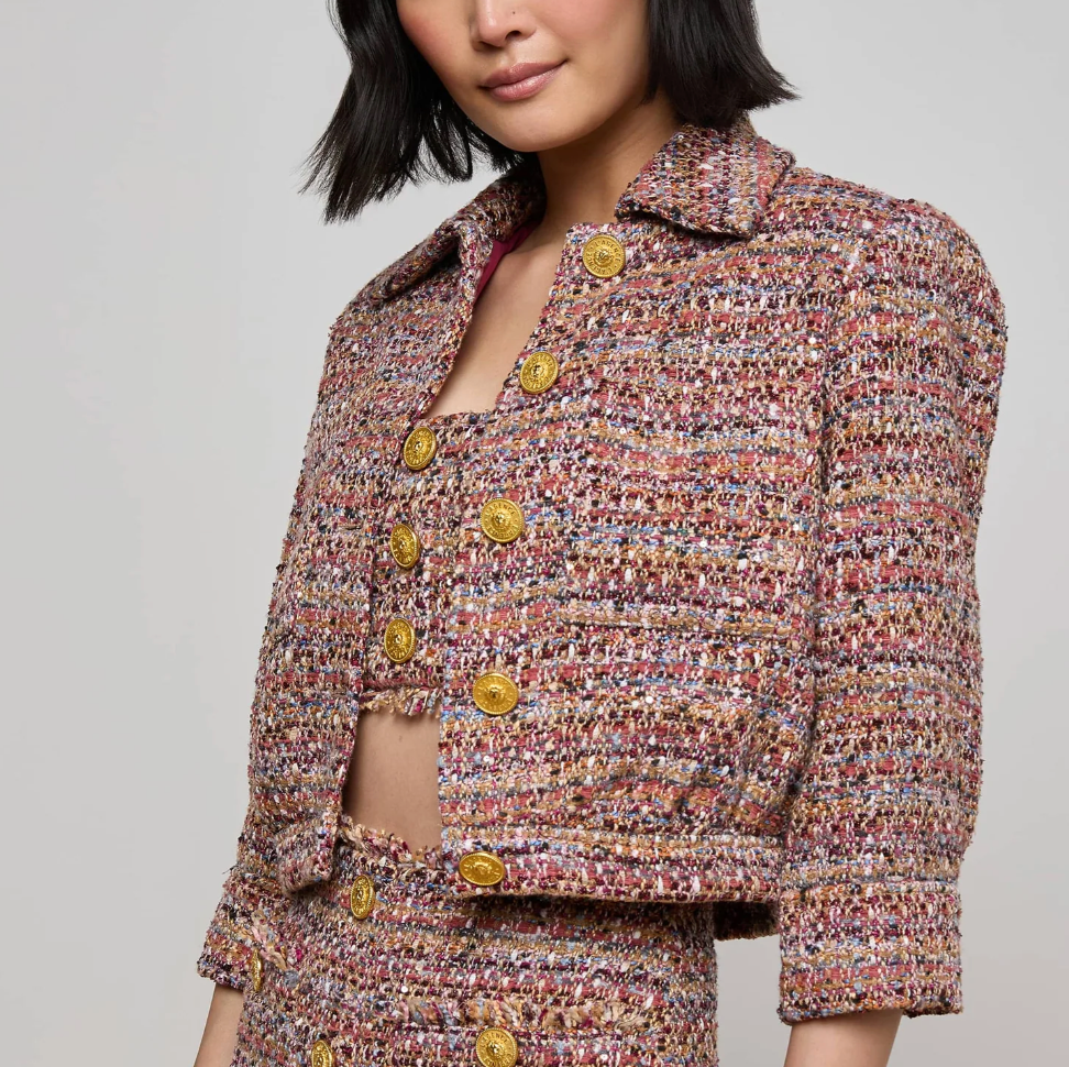 L'Agence- Jia Tweed Jacket