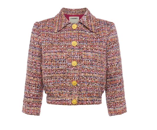L'Agence- Jia Tweed Jacket