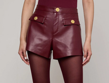 Load image into Gallery viewer, L&#39;Agence- Dionne Vegan Leather Short
