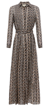 Load image into Gallery viewer, L&#39;Agence- Klaudia Silk Shirt Dress
