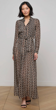 Load image into Gallery viewer, L&#39;Agence- Klaudia Silk Shirt Dress
