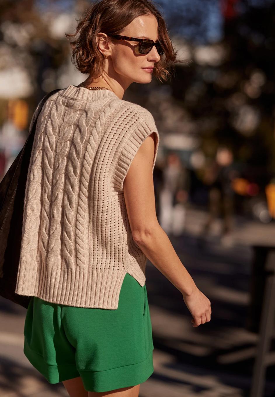 Varley- Pixie Relaxed Cable Tank