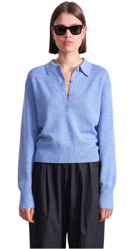 Apiece Apart- Kari Polo Knit
