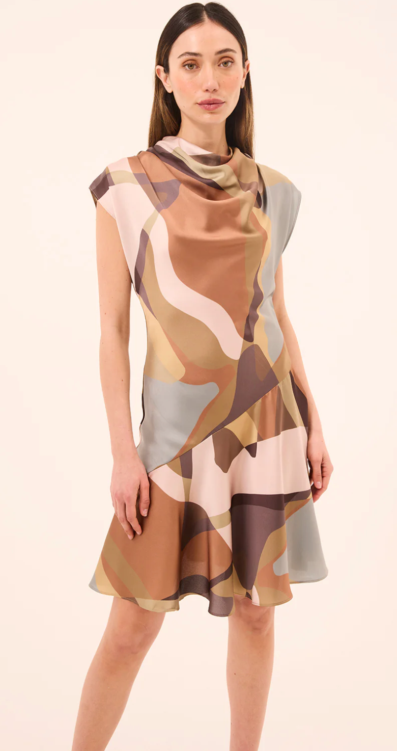 Misa- Sandy Dress