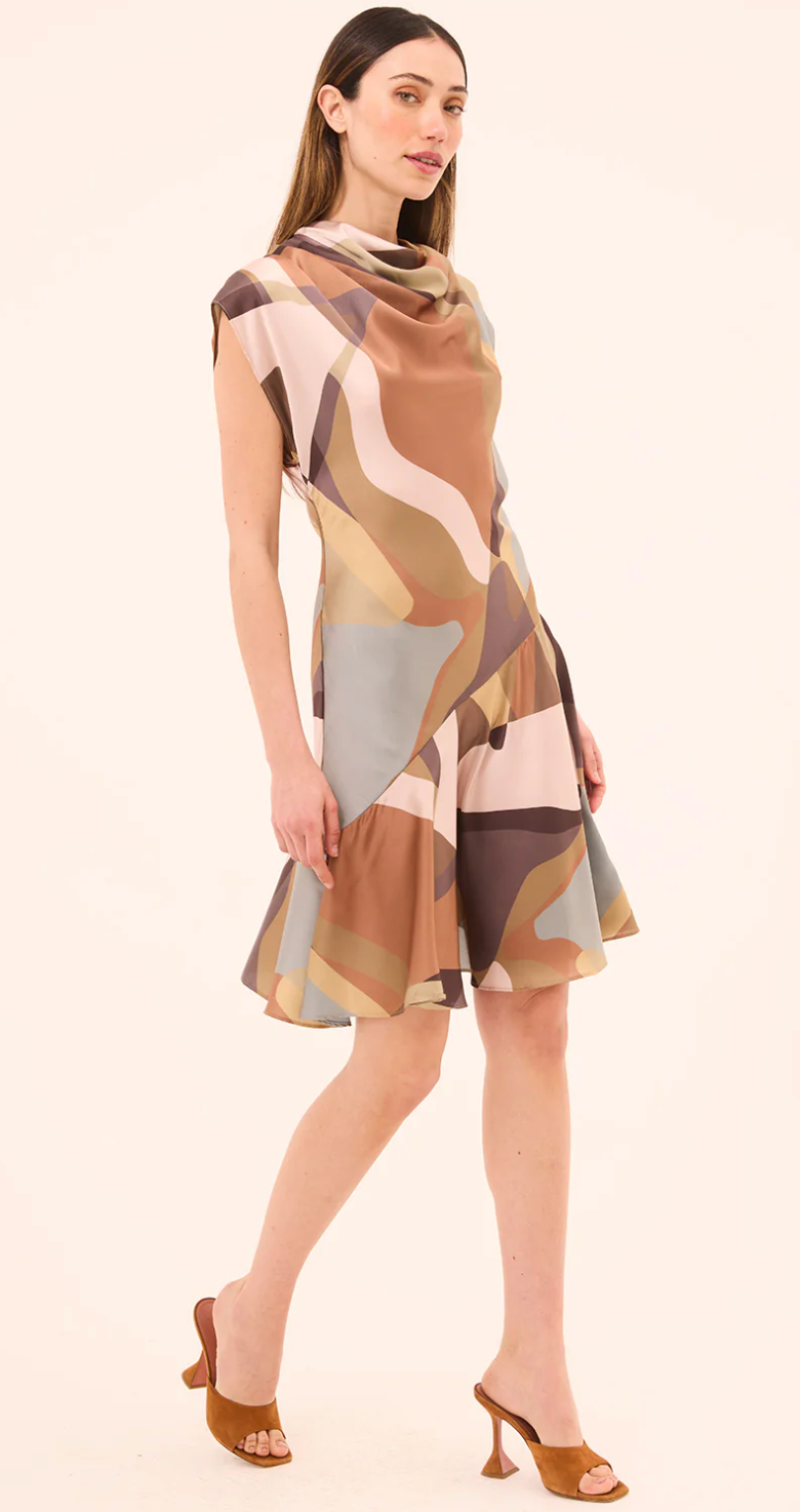 Misa- Sandy Dress