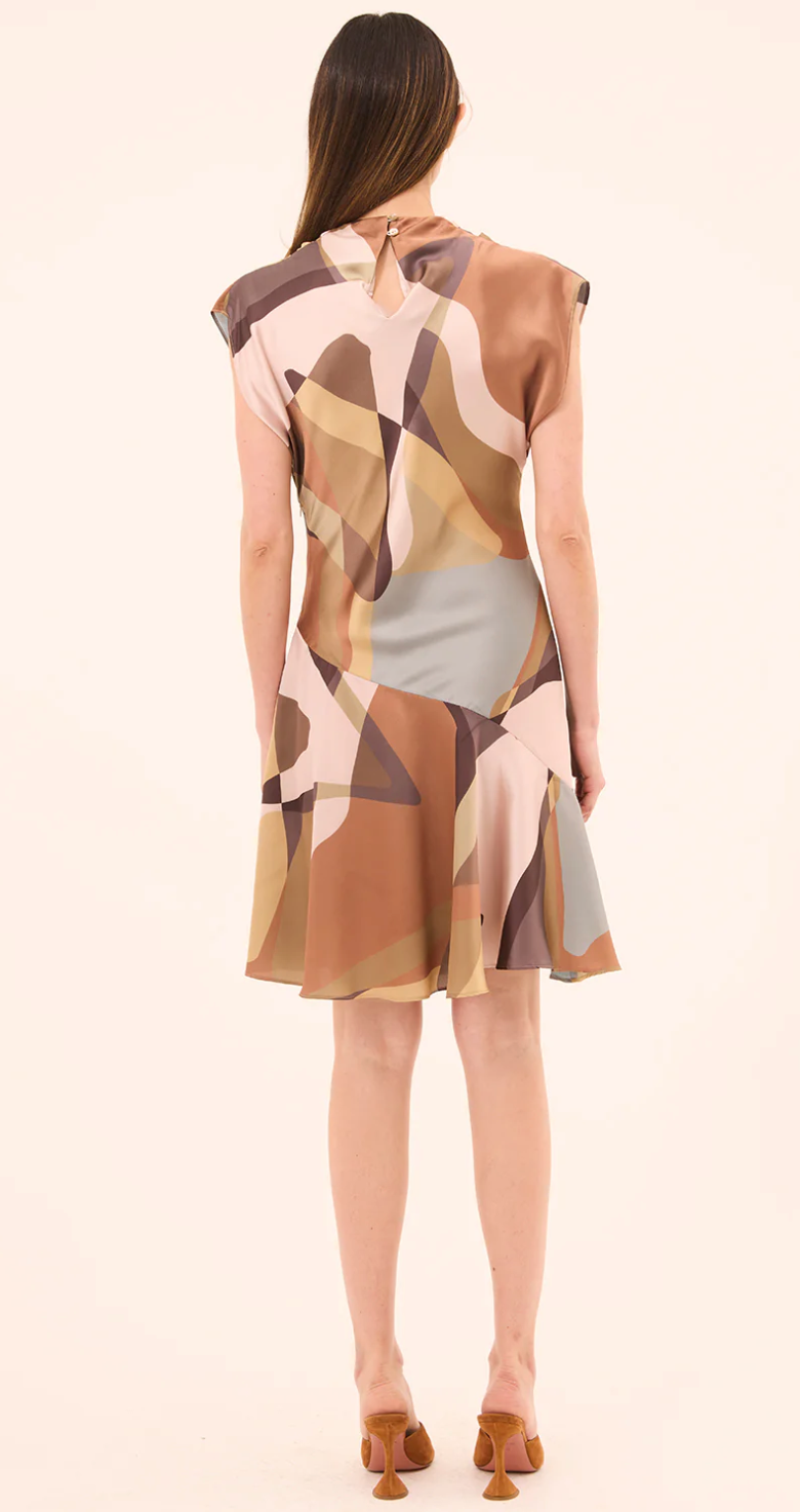 Misa- Sandy Dress