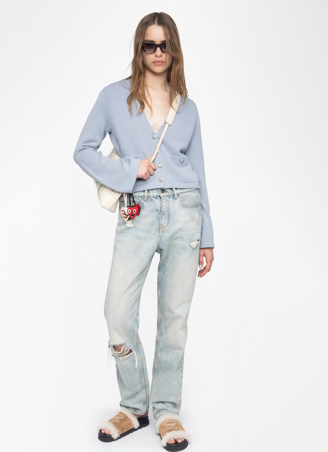 Zadig & Voltaire- Nolly Cashmere Cardigan