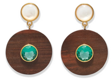 Load image into Gallery viewer, LF- Taj Disc Earrings
