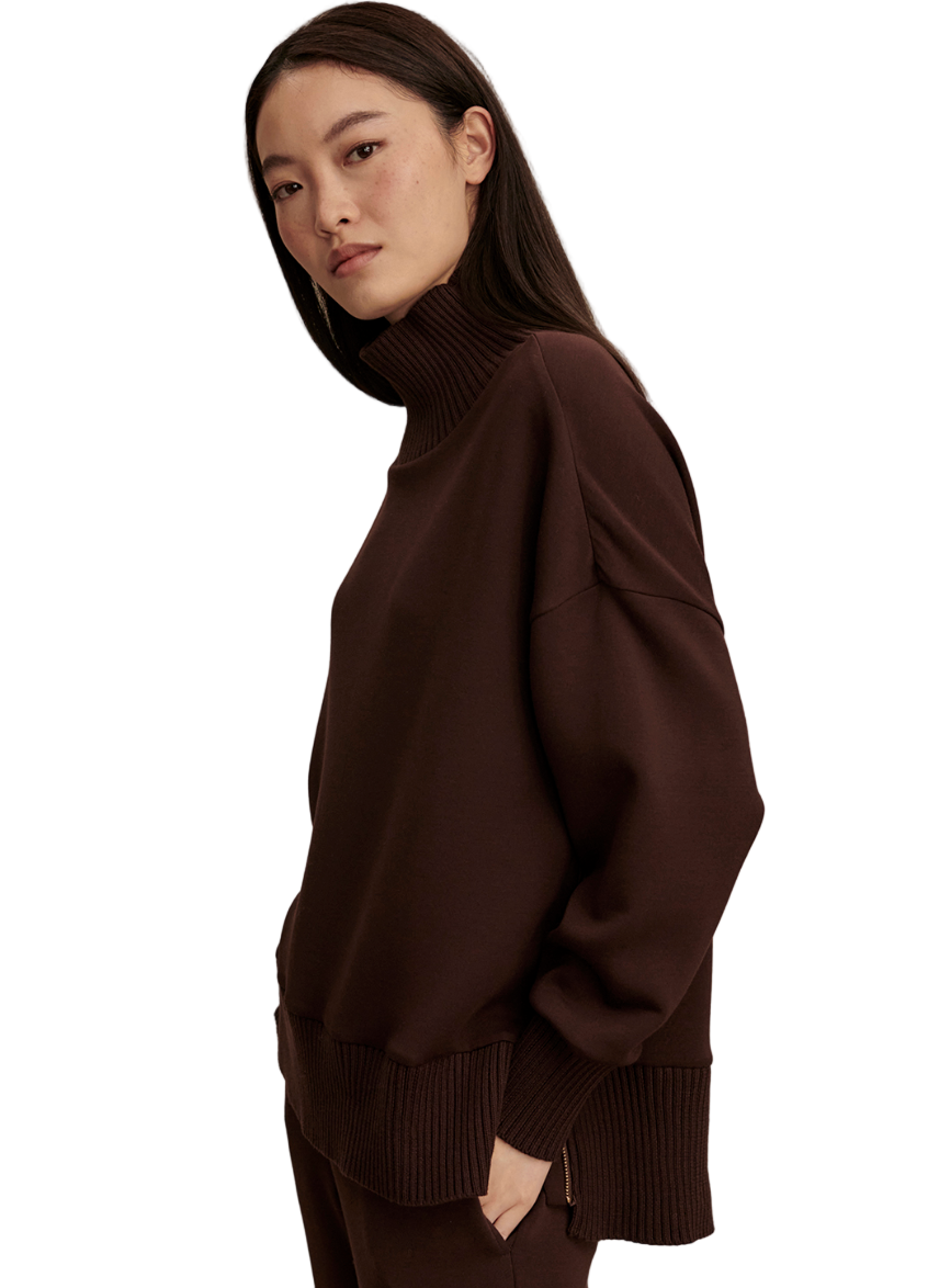 Varley- Barker High Neck Sweat