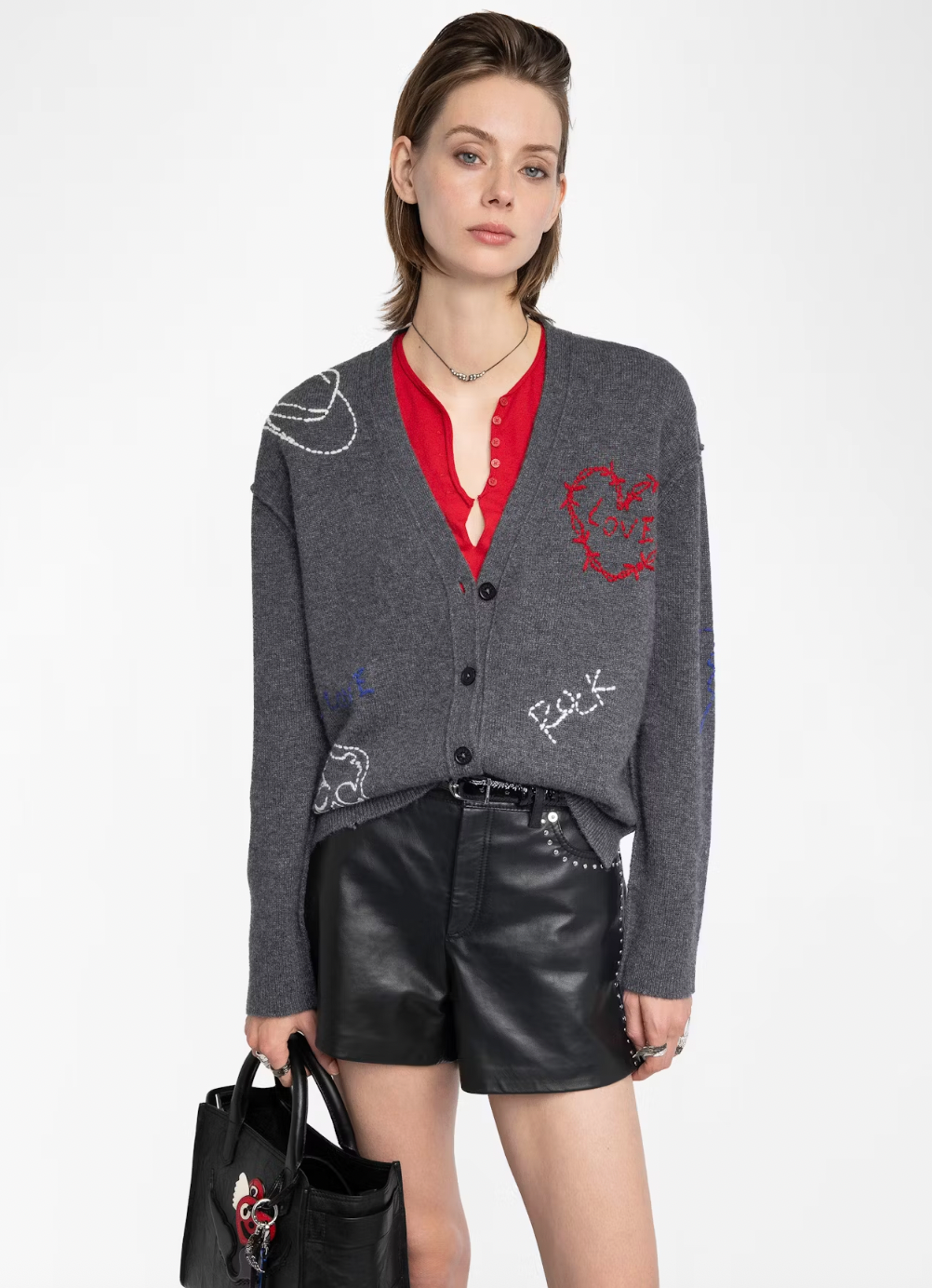 Zadig & Voltaire- Mirkaz Cashmere Cardigan