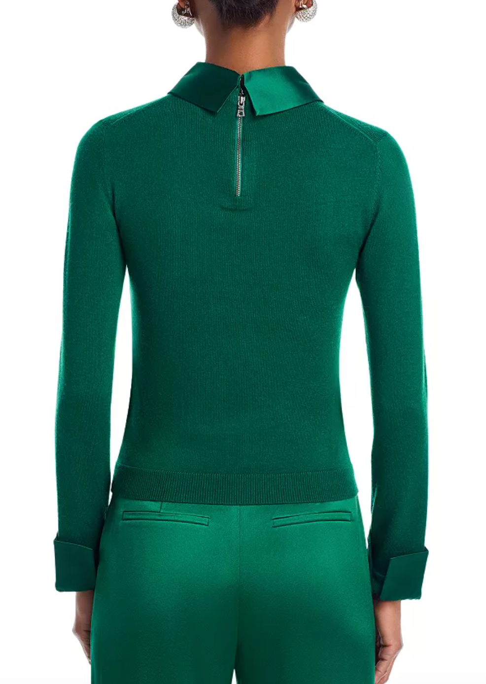 alice + olivia- Porla Collared Sweater