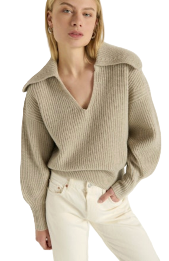 Nation- Ashton Collared Pullover