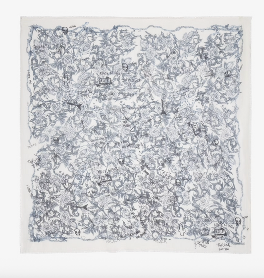 Zadig & Voltaire- Kerry Roses Scarf