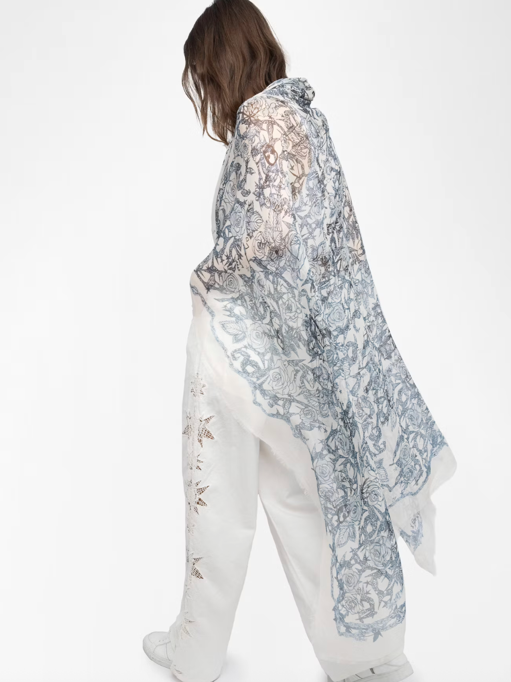 Zadig & Voltaire- Kerry Roses Scarf