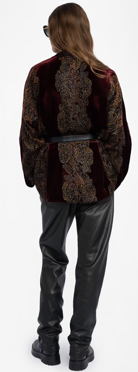 Zadig & Voltaire- Velvet Kimono