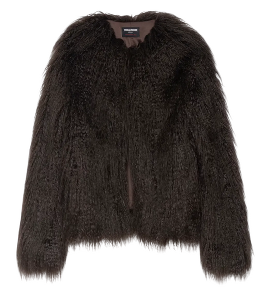 Zadig & Voltaire- Freddie Faux Fur Coat