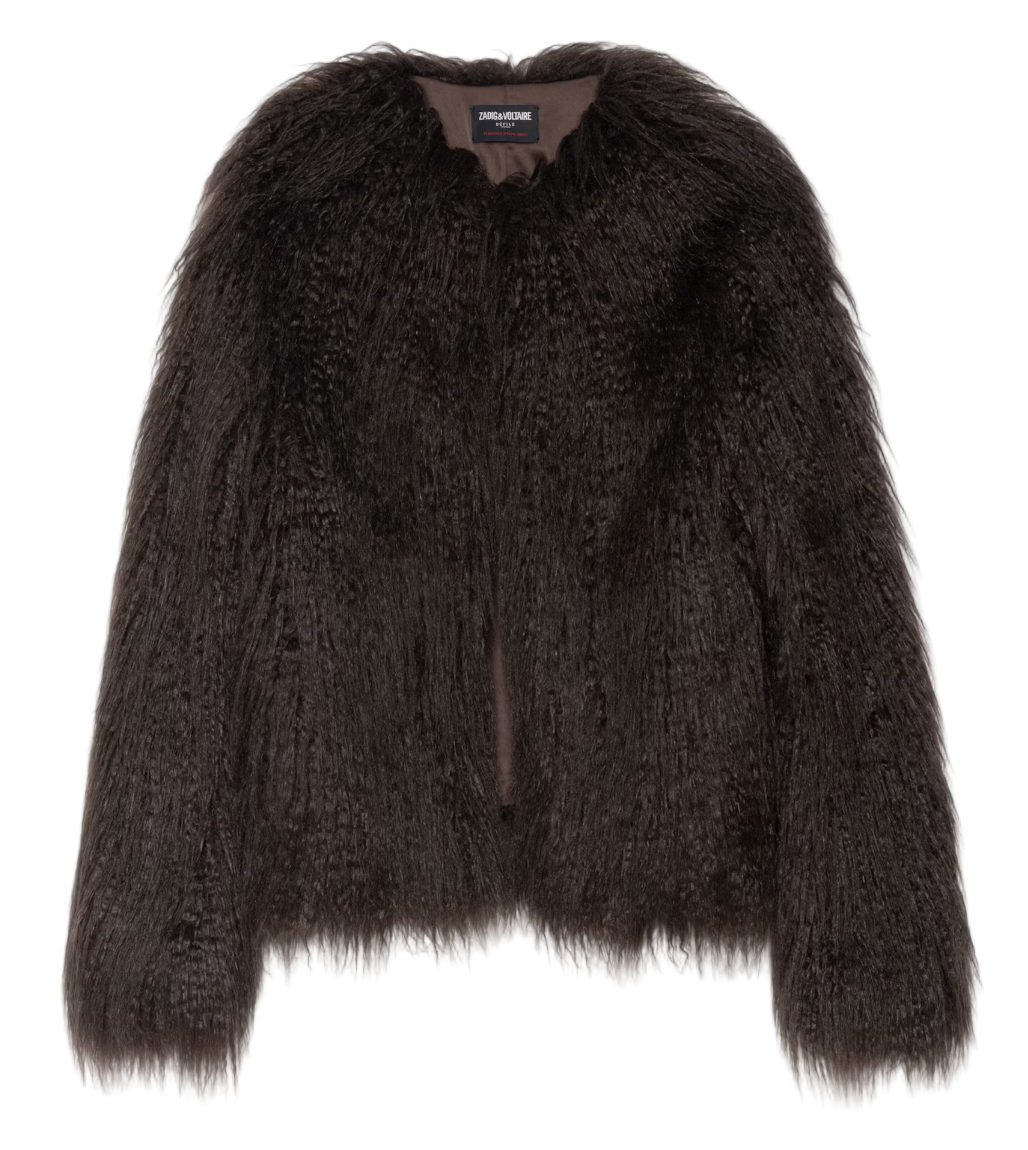 Zadig & Voltaire- Freddie Faux Fur Coat
