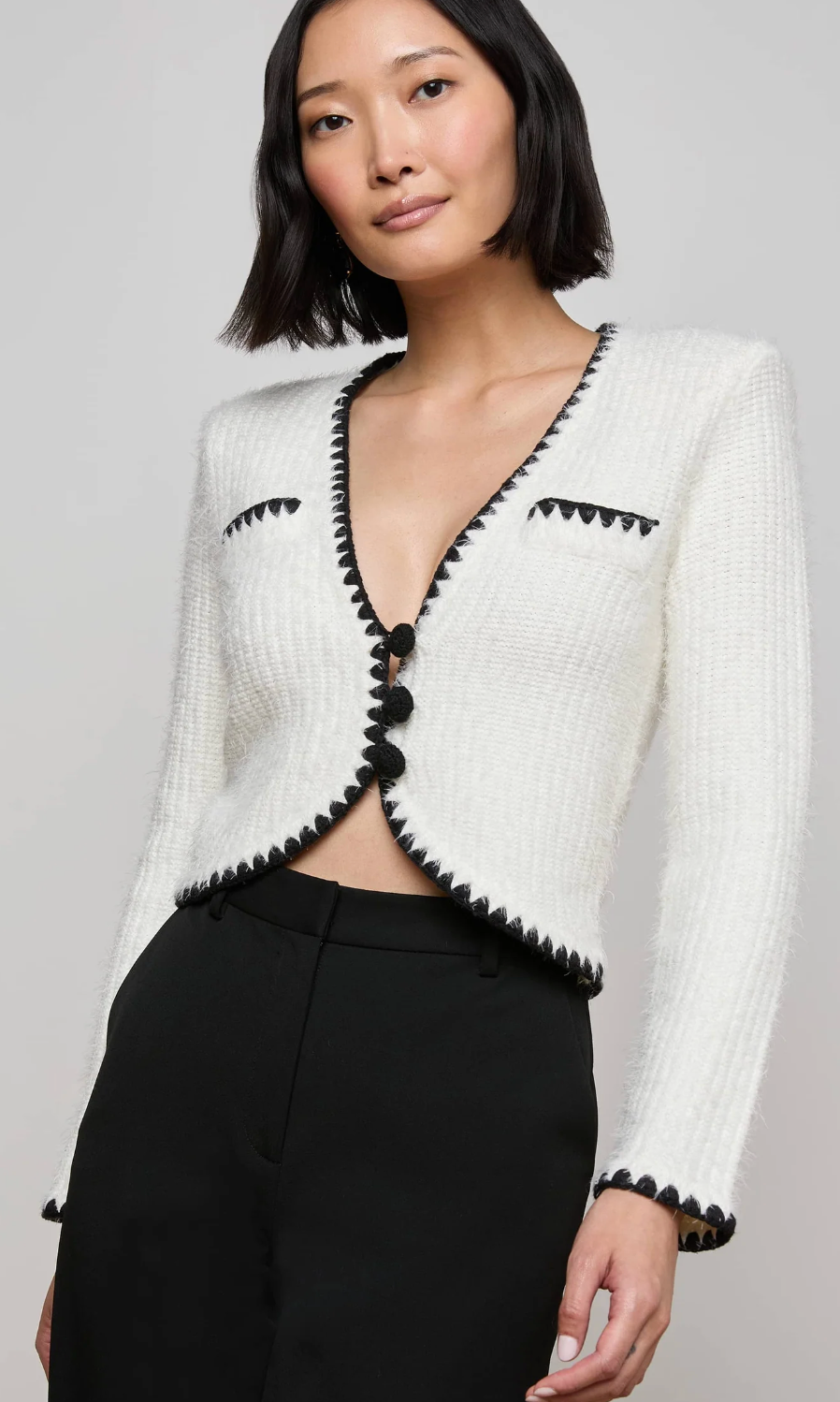 L'Agence- Anaya Knit Cardigan