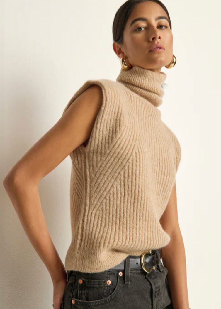 Nation- Isha Turtleneck Tank