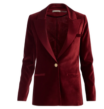 Load image into Gallery viewer, alice + olivia- Silas Velvet Blazer
