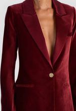 Load image into Gallery viewer, alice + olivia- Silas Velvet Blazer
