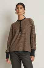 Load image into Gallery viewer, Nation- Victoria Henley Top
