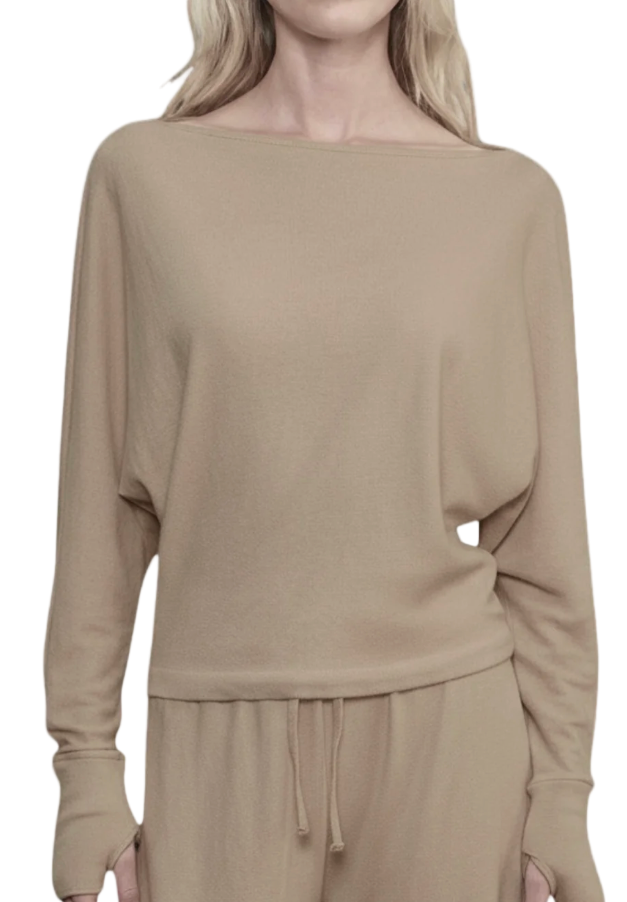 Enza Costa- Cashmere Jersey Dolman Top