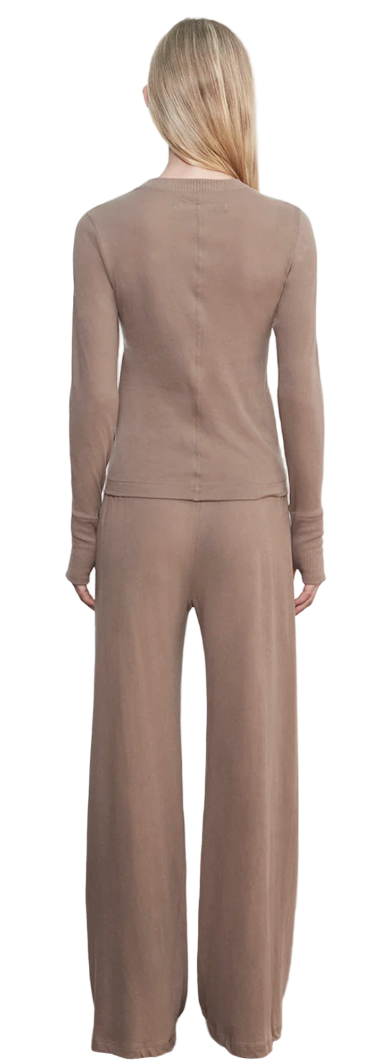 Enza Costa- Cashmere Jersey Bias Pant