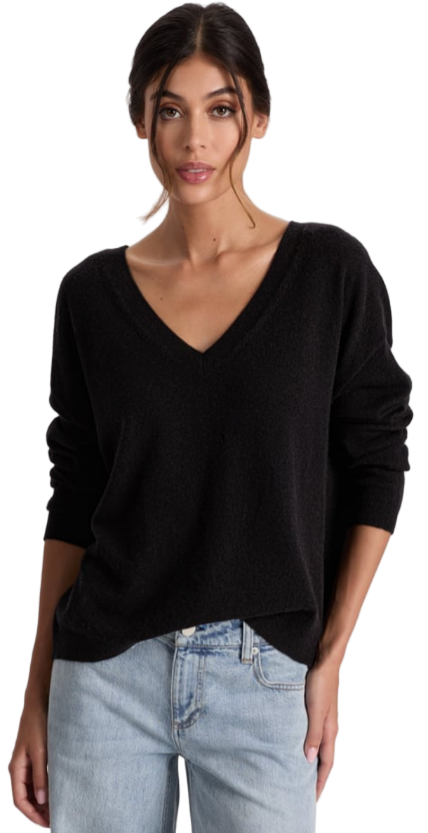 alice + olivia- Williams Easy V Neck Pullover