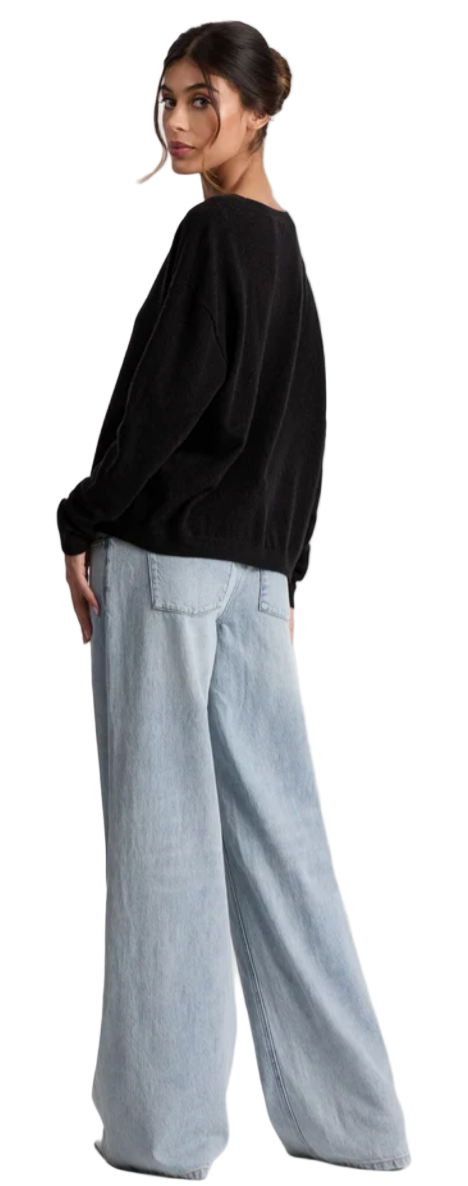 alice + olivia- Williams Easy V Neck Pullover